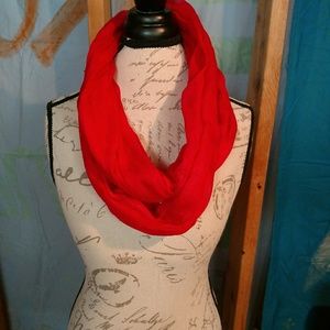 Red scarf
